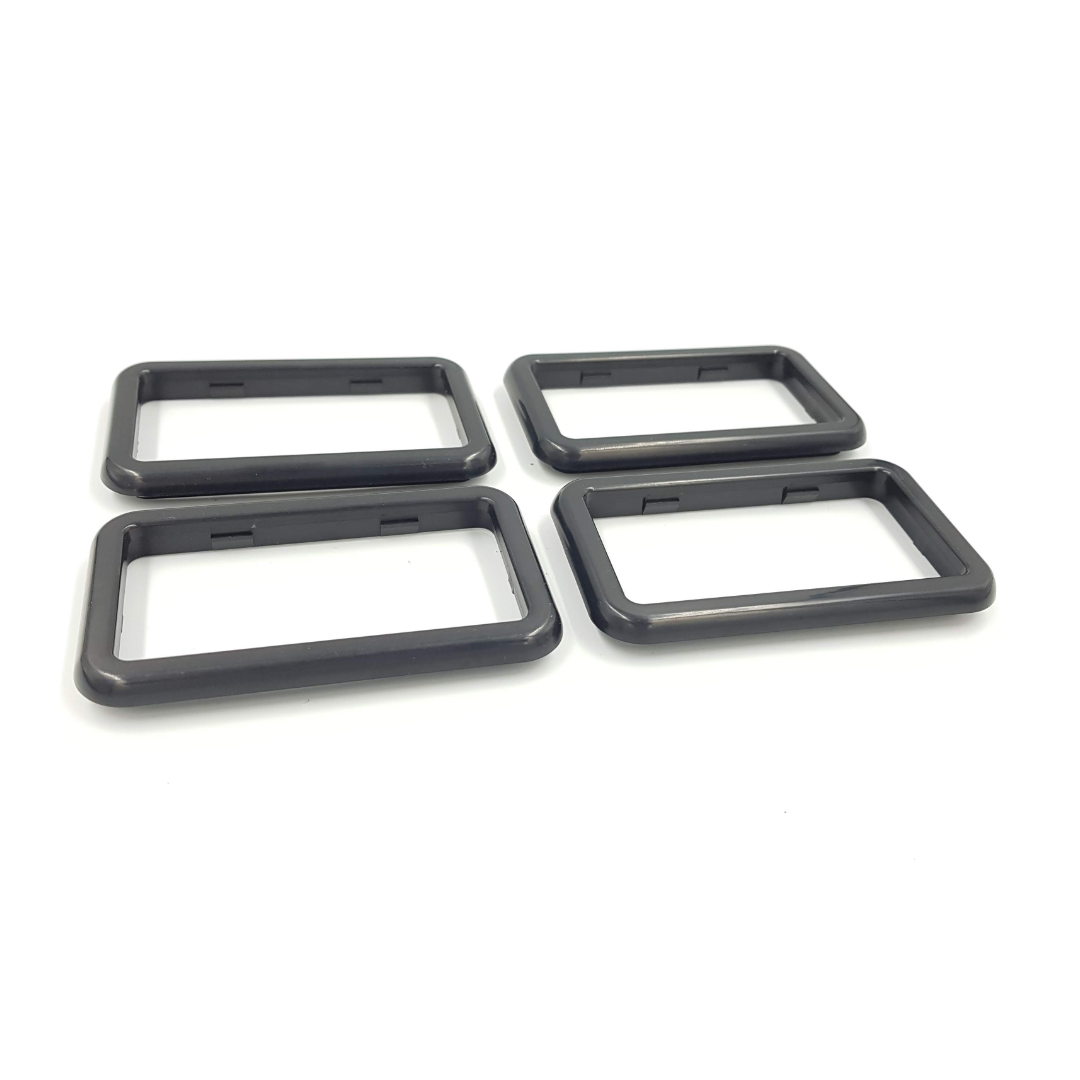 Black Accessory Kit for Holden Commodore - Door Handle, Door Lock & Armrest Surrounds - Image 2