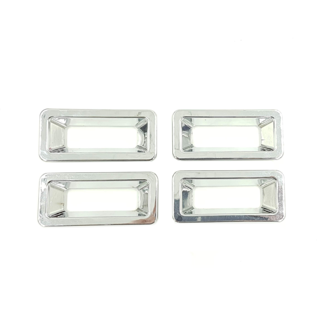 Chrome Door Lock Surrounds for Holden Commodore VB, VC, VH SLE/SS, VK, VL