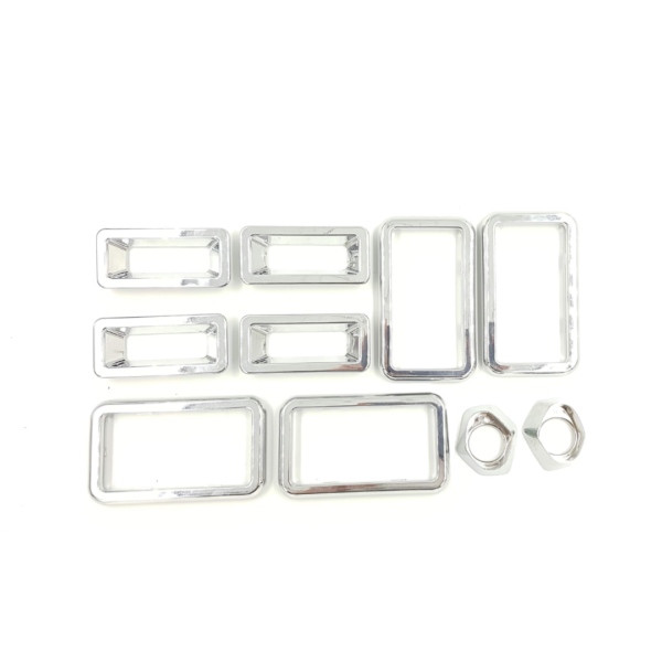 Chrome Accessory Kit for Holden Commodore - Door Handle, Door Lock & Armrest Surrounds