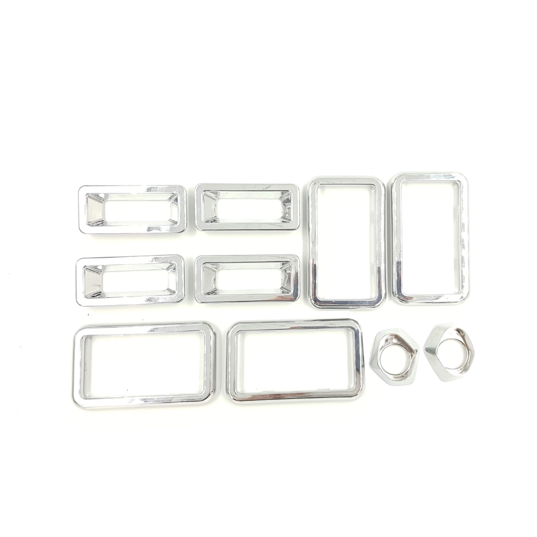 Chrome Accessory Kit for Holden Commodore - Door Handle, Door Lock & Armrest Surrounds