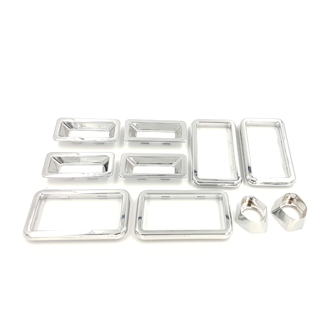 Chrome Accessory Kit for Holden Commodore - Door Handle, Door Lock & Armrest Surrounds - Image 2