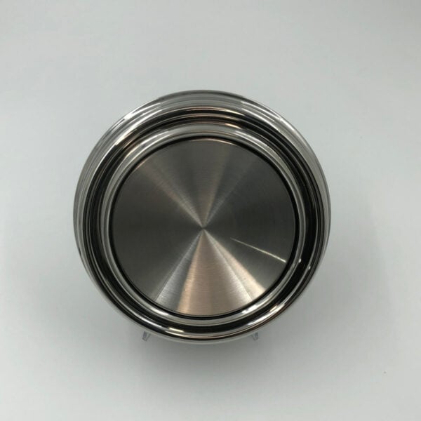 Ford GT Stainless Steel Hub Caps (Pair) to suit 12 slotters and 5 slotters rims