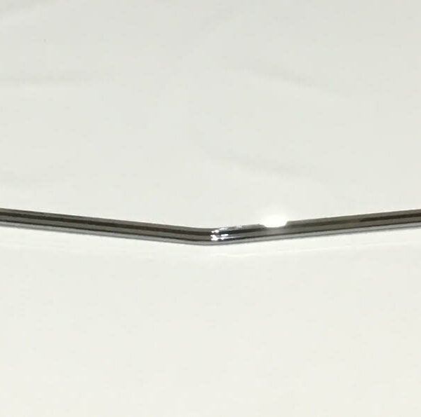 VH SLE Commodore complete set Bonnet and Eyebrow Moulds Chrome texture