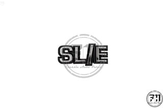 VB SL/E Chrome Badge