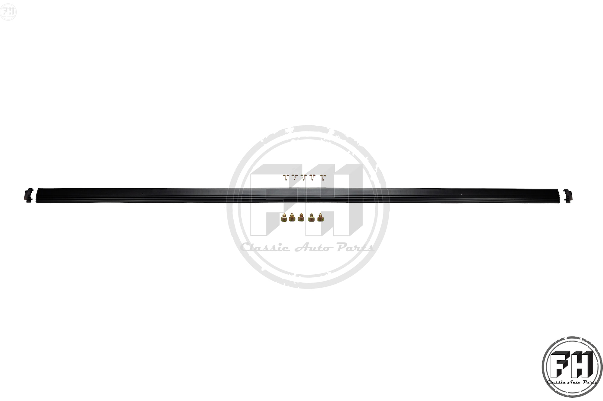 VH SL SL/X Complete rear bumper bar rubber with end caps